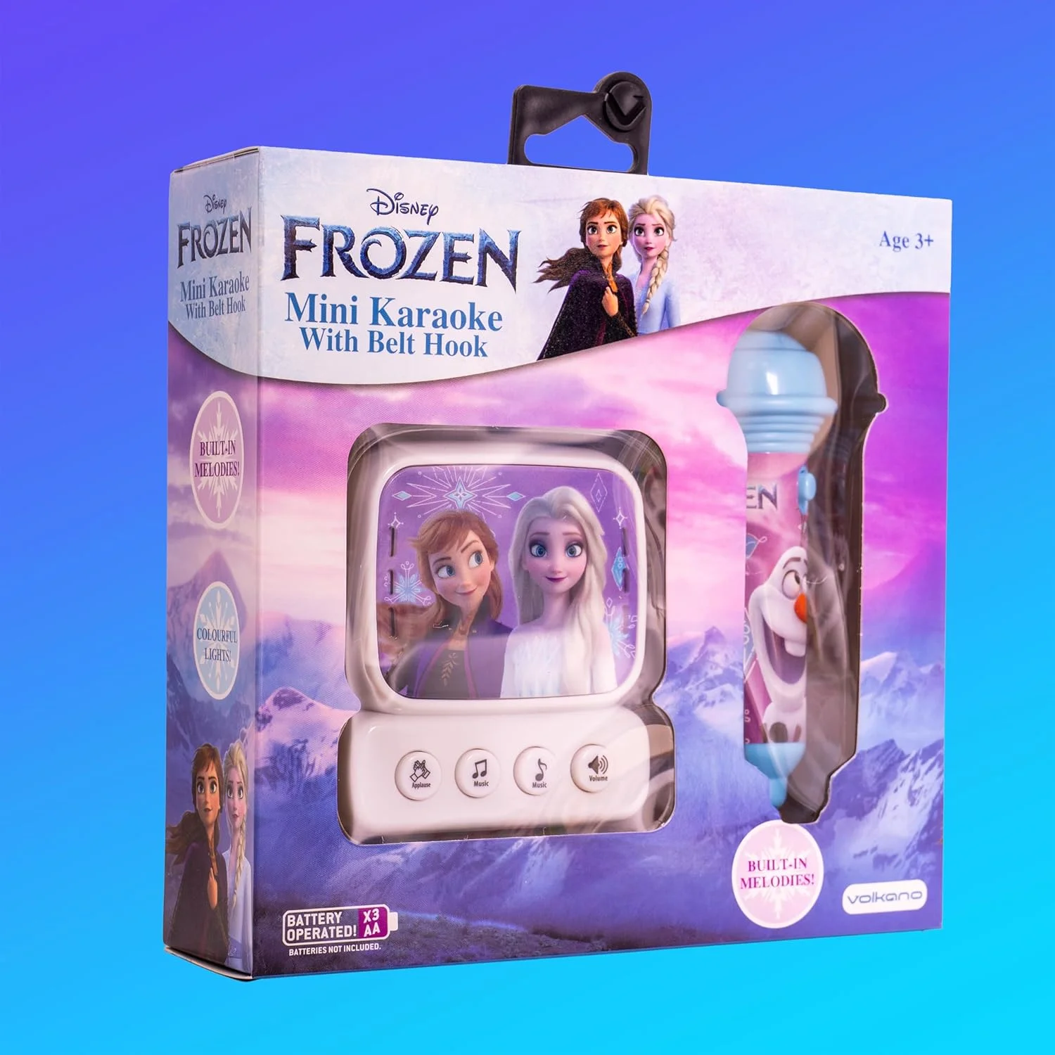 دستگاه مینی کارائوکه اس ام دی با گیره کمربند - فروزن 2 دستگاه مینی کارائوکه اس ام دی با گیره کمربند - فروزن 2