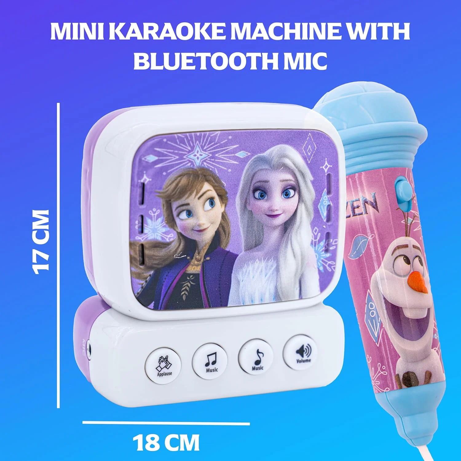 دستگاه مینی کارائوکه اس ام دی با گیره کمربند - فروزن 2 دستگاه مینی کارائوکه اس ام دی با گیره کمربند - فروزن 2