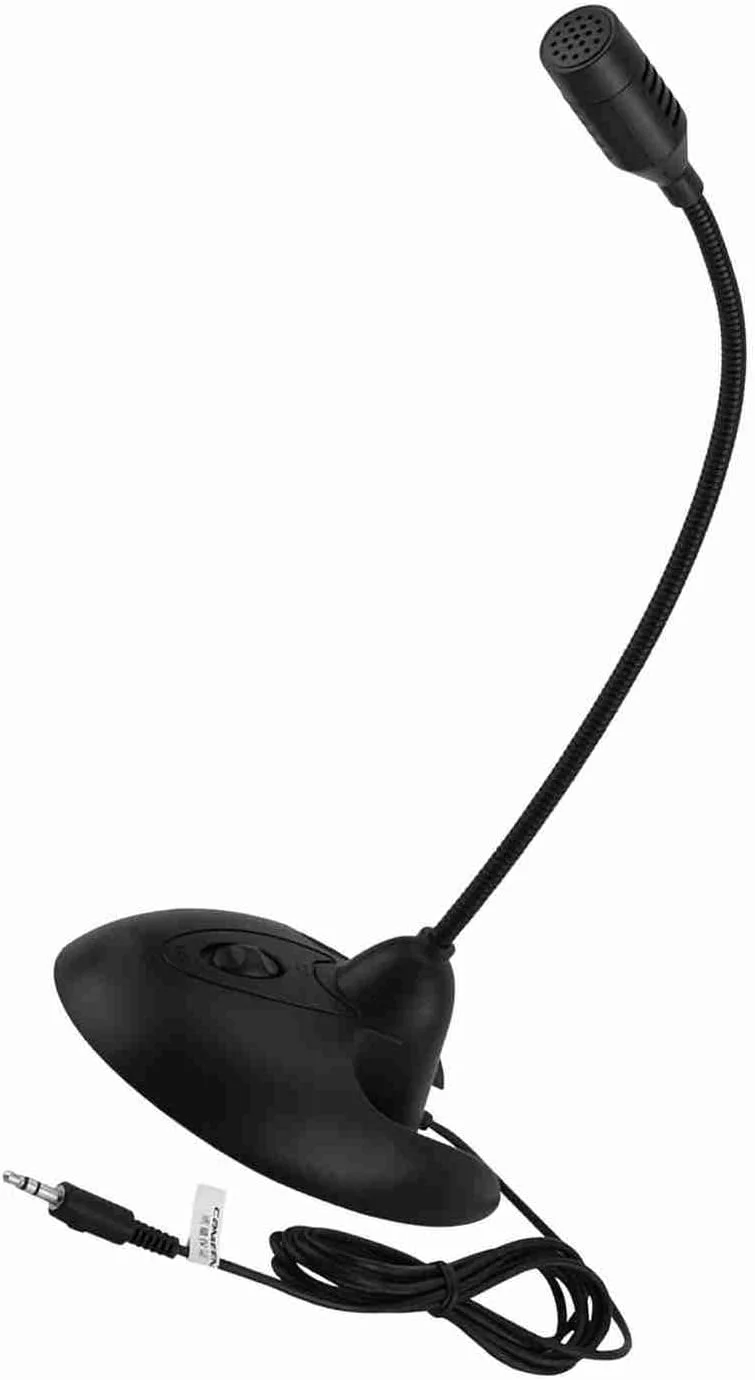 میکروفون گردن غازی SIXRUN، میکروفون رومیزی انعطاف پذیر با صدای همه جهته برای کارائوکه و ضبط صدا، ABS مشکی با حذف نویز داخلی، پاسخ فرکانسی 20-16000 هرتز (مشکی) میکروفون گردن غازی SIXRUN، میکروفون رومیزی انعطاف پذیر با صدای همه جهته برای کارائوکه و ضبط صدا، ABS مشکی با حذف نویز داخلی، پاسخ فرکانسی 20-16000 هرتز (مشکی)