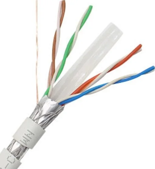 کابل CAT6 به طول 305 متر FTP خاکستری