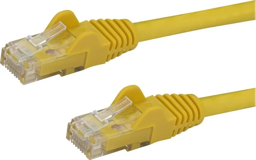 کابل شبکه Cat6 UTP PVC، 3 متری، زرد رنگ | GNPC-C6UYLW-3
