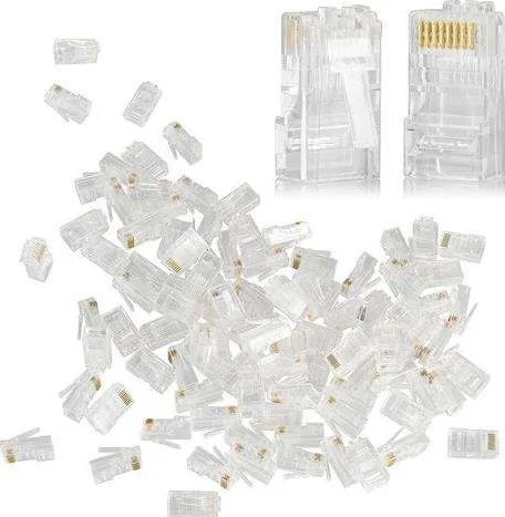 کانکتور مادگی RJ45 Cat6 (بسته 1000 عددی) | GNMP-C6U1TRA-1000 کانکتور مادگی RJ45 Cat6 (بسته 1000 عددی) | GNMP-C6U1TRA-1000