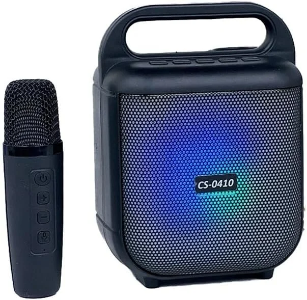 دستگاه کارائوکه کوچک SAFENHAND با میکروفون بی سیم، اسپیکر کارائوکه بلوتوث قابل حمل برای کودکان و بزرگسالان، هدیه