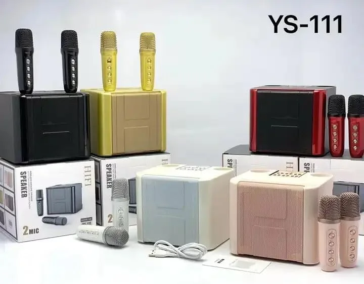 دستگاه کارائوکه REBENUO با 2 میکروفون بی سیم برای بزرگسالان و کودکان، سیستم PA بلندگوی بلوتوث قابل حمل، دستگاه آواز خواندن با اکو و حذف صدا، پشتیبانی از TF، AUX-in، برای مهمانی خانگی - صورتی.YS-111 دستگاه کارائوکه REBENUO با 2 میکروفون بی سیم برای بزرگسالان و کودکان، سیستم PA بلندگوی بلوتوث قابل حمل، دستگاه آواز خواندن با اکو و حذف صدا، پشتیبانی از TF، AUX-in، برای مهمانی خانگی - صورتی.YS-111