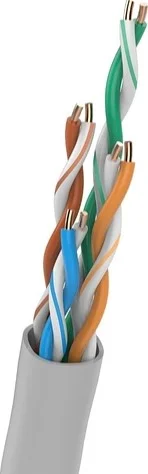 کابل اترنت Cat5 UTP تندا 305 متری، قطر سیم 0.45 میلی متر، جنس PE با چگالی بالا، PVC، 4PR*24AWG | TEC-5000-305 کابل اترنت Cat5 UTP تندا 305 متری، قطر سیم 0.45 میلی متر، جنس PE با چگالی بالا، PVC، 4PR*24AWG | TEC-5000-305