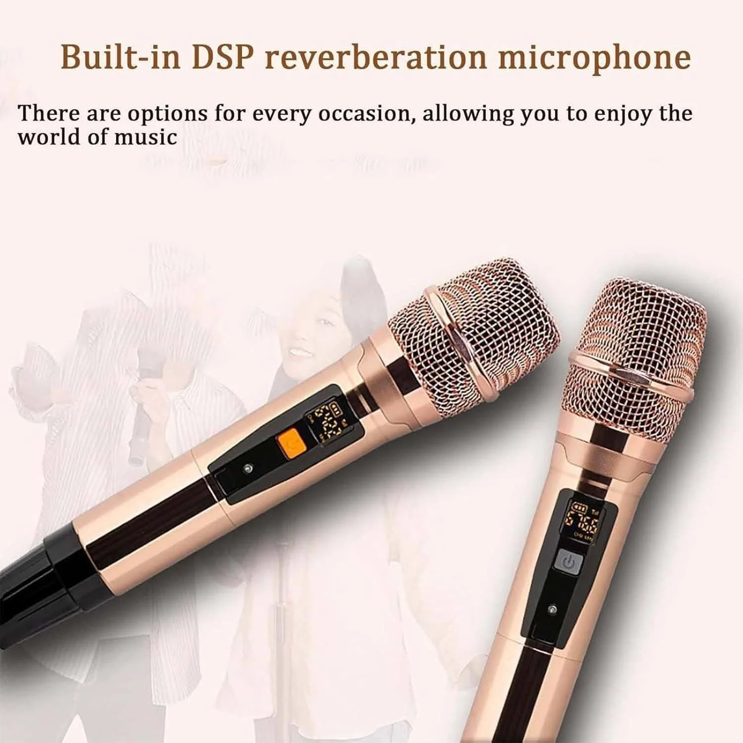 دستگاه کارائوکه صفحه لمسی 19 اینچی با 2 میکروفون بی سیم، بلندگوی داخلی، 20 زبان، بیش از یک میلیون آهنگ، کنترل برنامه، برای مهمانی ها، اتصال تلویزیون، 6 ترابایت