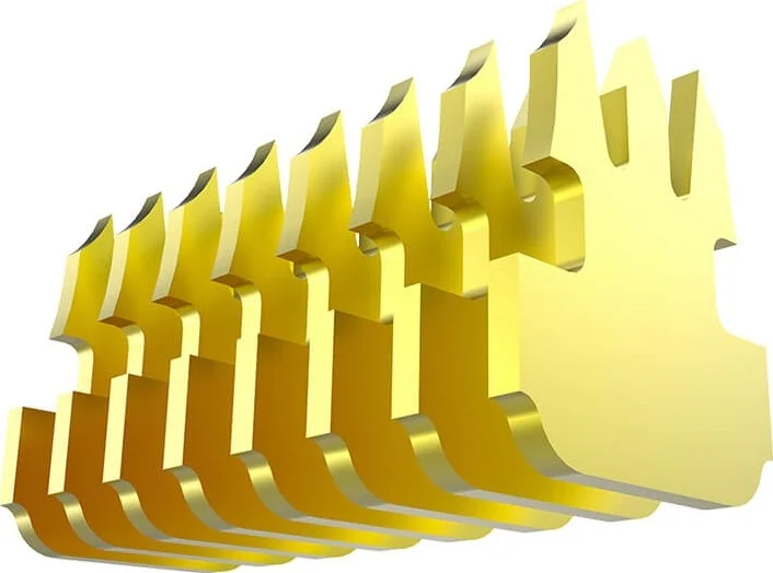 اتصال دهنده ماژول Tenda TEH5E510 Cat5e RJ45 UTP، روکش طلای 24K 50U، حداکثر مقاومت تماسی 20mΩ، حداقل 750 چرخه دوام | TEH5E510