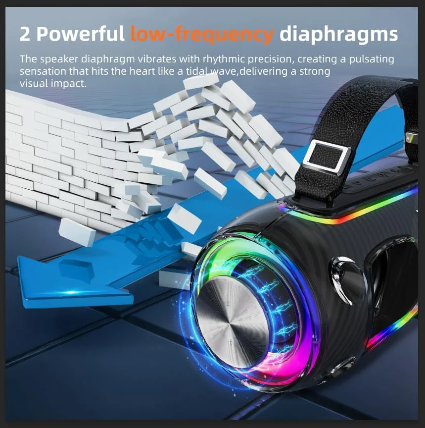 دستگاه کارائوکه، اسپیکر بلوتوث قابل حمل با 2 میکروفون بی سیم برای بزرگسالان و کودکان به همراه چراغ، میکروفون کارائوکه با سیستم PA پشتیبانی از USB/TF/AUX برای مهمانی خانگی، هدیه برای زنان مردان نوجوان دستگاه کارائوکه، اسپیکر بلوتوث قابل حمل با 2 میکروفون بی سیم برای بزرگسالان و کودکان به همراه چراغ، میکروفون کارائوکه با سیستم PA پشتیبانی از USB/TF/AUX برای مهمانی خانگی، هدیه برای زنان مردان نوجوان