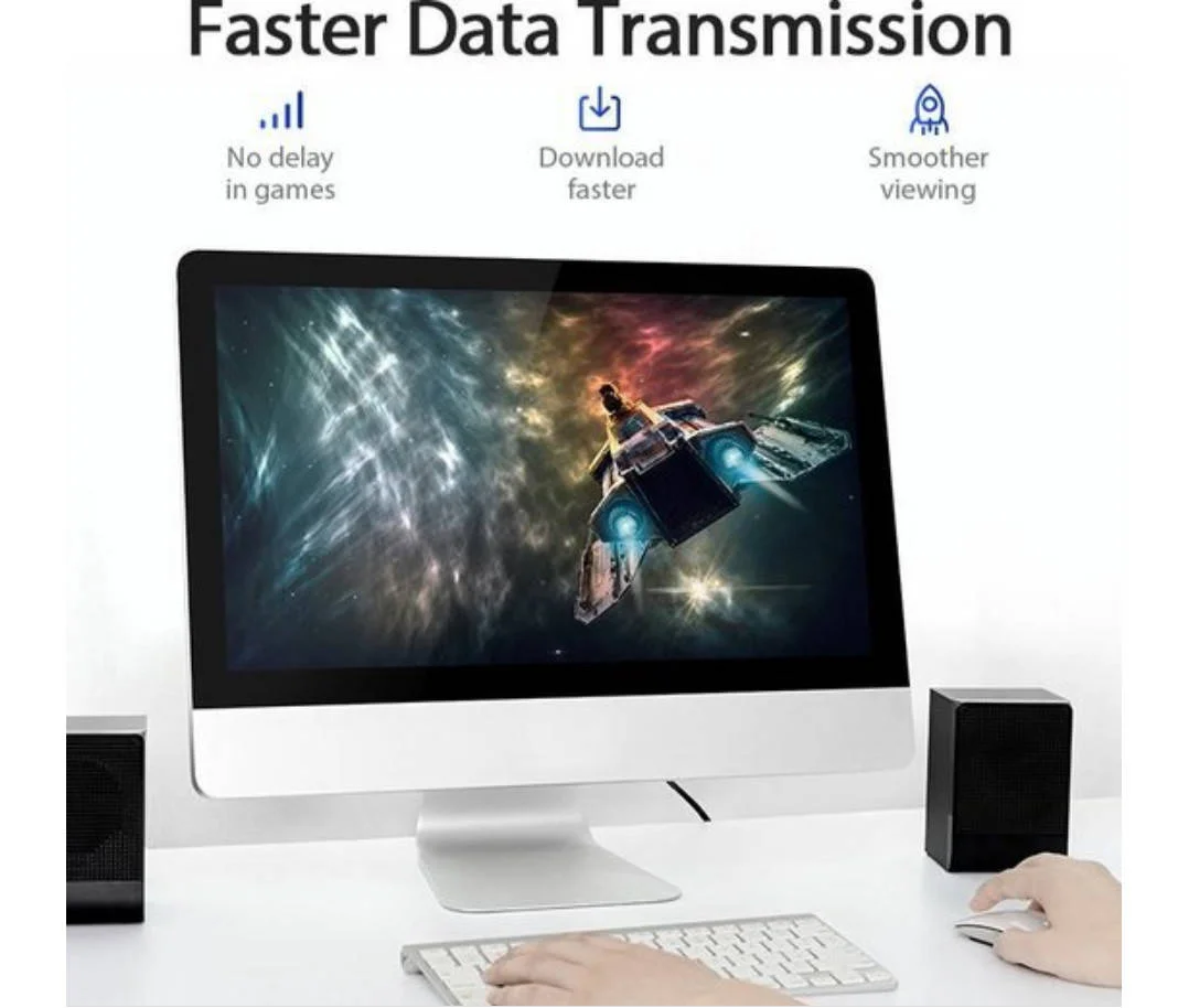 کابل شبکه Vention Cat 6 UTP گرد، حداکثر سرعت 1000 مگابیت بر ثانیه، روکش PVC، طول 40 متر، مشکی | IBEBV کابل شبکه Vention Cat 6 UTP گرد، حداکثر سرعت 1000 مگابیت بر ثانیه، روکش PVC، طول 40 متر، مشکی | IBEBV