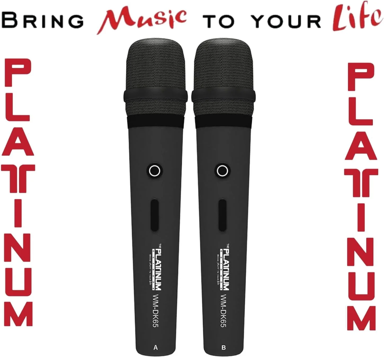 دستگاه پخش موسیقی و کارائوکه DK-65 Duo Party با بلندگوی داخلی، 2 میکروفون بی سیم و 20 هزار آهنگ انگلیسی و فیلیپینی OPM تاگالوگ