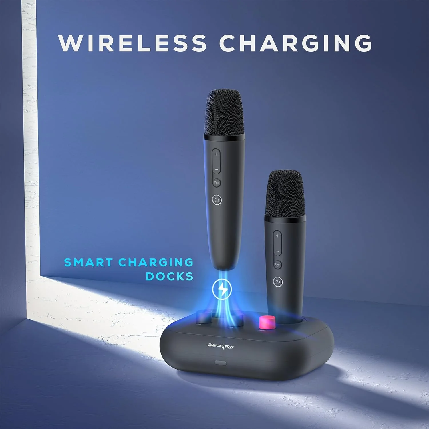 سیستم کارائوکه اندروید D'MAESTRO MS-A15 با 2 میکروفون بی سیم قابل شارژ و بیش از 14500 آهنگ کارائوکه داخلی به زبان های مختلف. عملکرد روان با اندروید 11. سیستم کارائوکه اندروید D'MAESTRO MS-A15 با 2 میکروفون بی سیم قابل شارژ و بیش از 14500 آهنگ کارائوکه داخلی به زبان های مختلف. عملکرد روان با اندروید 11.