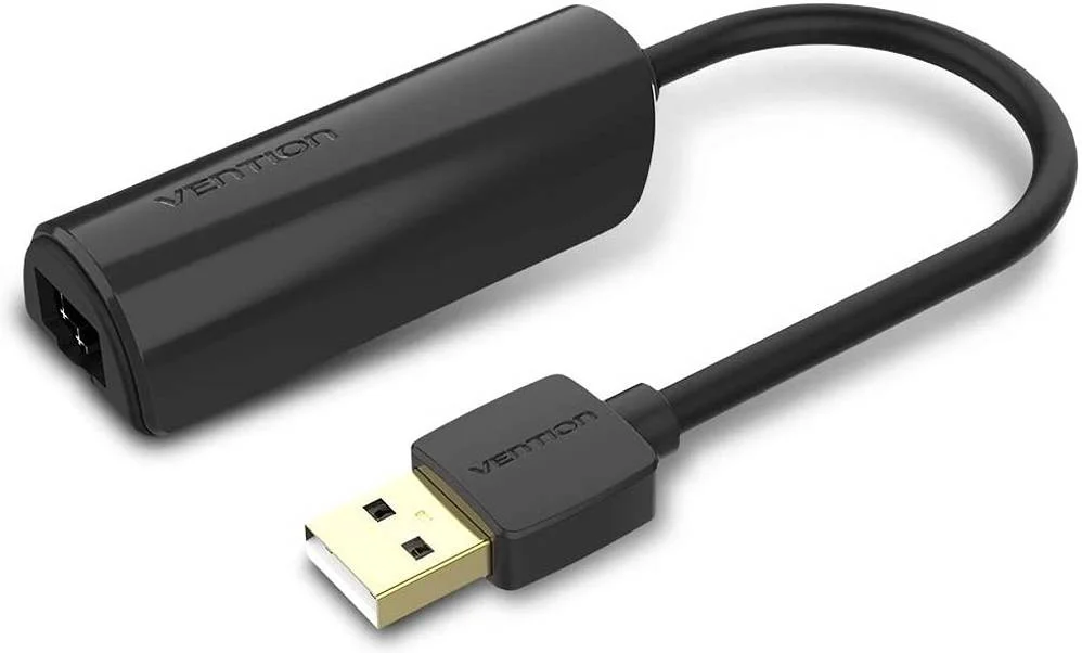 آداپتور اترنت USB 2.0 ونتون 100 مگابیت بر ثانیه، 0.15 متر، جنس ABS، مشکی | CEGBB آداپتور اترنت USB 2.0 ونتون 100 مگابیت بر ثانیه، 0.15 متر، جنس ABS، مشکی | CEGBB
