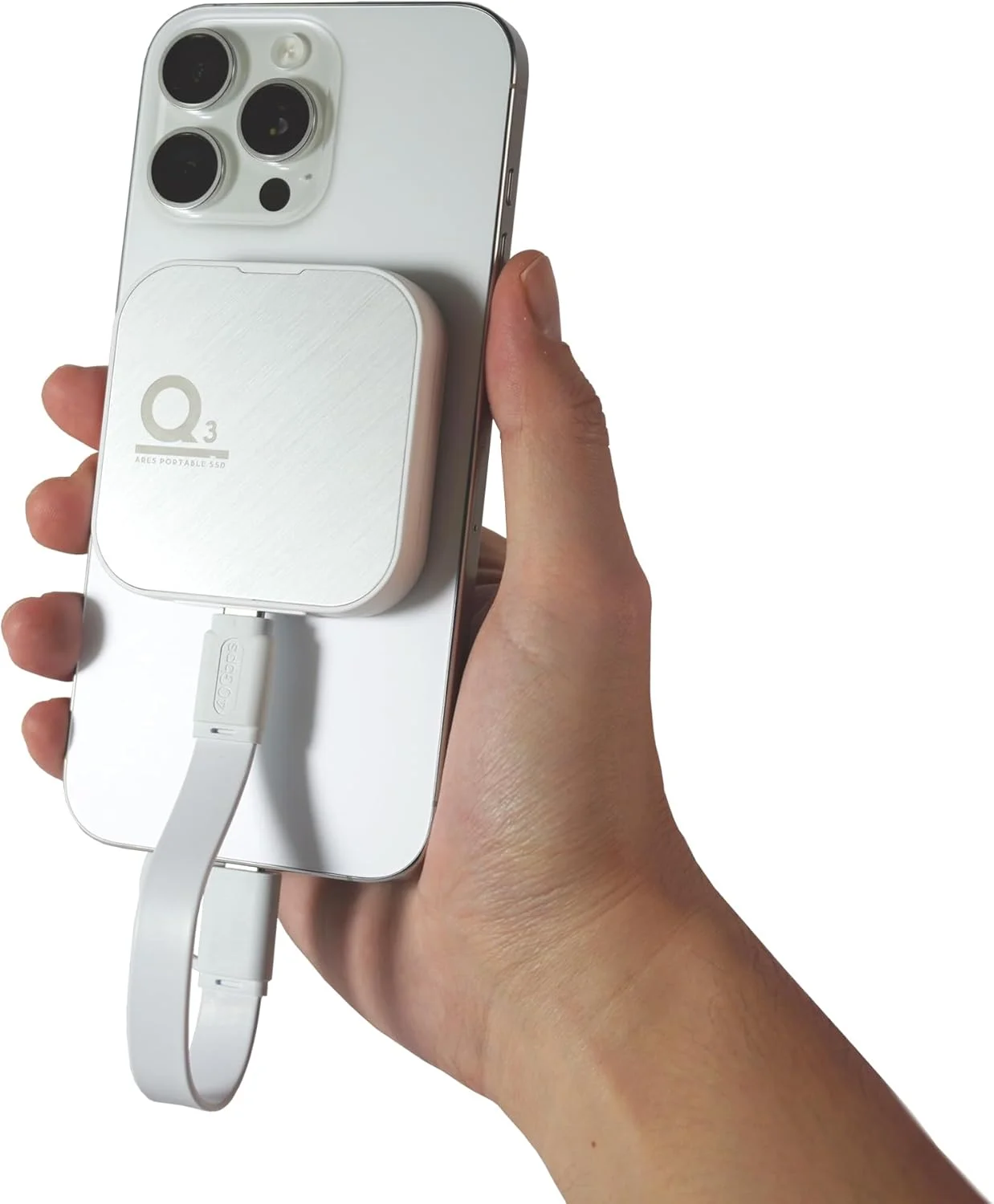 حافظه اس اس دی اکسترنال مغناطیسی DATO با ظرفیت 1 ترابایت، درایو حالت جامد اکسترنال قابل حمل USB 3.2 Gen 2x2، سرعت تا 1600/1500 مگابایت بر ثانیه، ضبط ProRes HDR 4K Type-C، سازگار با iPhone 15 و 16 Pro Max - سری ARES Q3 حافظه اس اس دی اکسترنال مغناطیسی DATO با ظرفیت 1 ترابایت، درایو حالت جامد اکسترنال قابل حمل USB 3.2 Gen 2x2، سرعت تا 1600/1500 مگابایت بر ثانیه، ضبط ProRes HDR 4K Type-C، سازگار با iPhone 15 و 16 Pro Max - سری ARES Q3