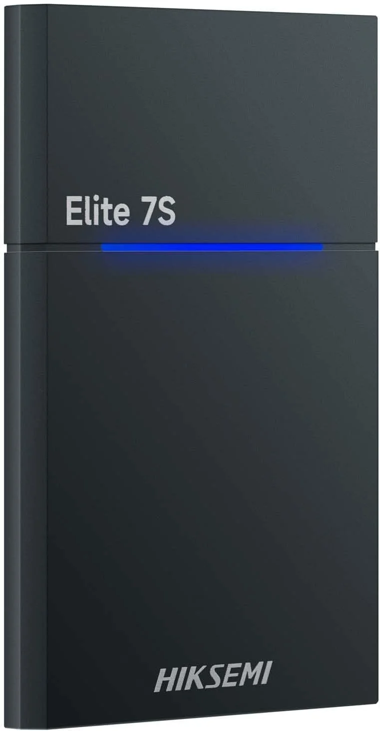 حافظه اس اس دی اکسترنال قابل حمل HIKSEMI با ظرفیت 1 ترابایت، سرعت خواندن و نوشتن تا 2000 مگابایت بر ثانیه، USB 3.2 Gen 2x2 NVMe، سطح ضدآب IPX7 - مدل Elite 7S حافظه اس اس دی اکسترنال قابل حمل HIKSEMI با ظرفیت 1 ترابایت، سرعت خواندن و نوشتن تا 2000 مگابایت بر ثانیه، USB 3.2 Gen 2x2 NVMe، سطح ضدآب IPX7 - مدل Elite 7S