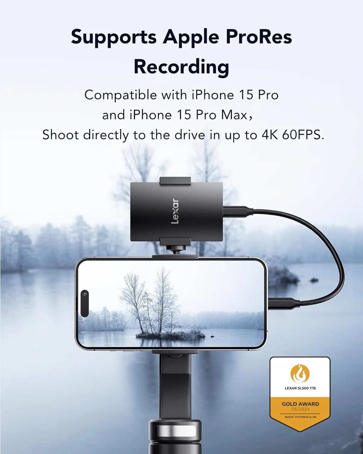 حافظه اس اس دی اکسترنال لکسار SL500 با ظرفیت 2 ترابایت، USB3.2 Gen2x2 قابل حمل، سرعت خواندن تا 2000 مگابایت بر ثانیه، سرعت نوشتن 1800 مگابایت بر ثانیه، سازگار با سری iPhone15/Mac/PS5/XBOX/Laptop/PC (LSL500X002T-RNBNG) حافظه اس اس دی اکسترنال لکسار SL500 با ظرفیت 2 ترابایت، USB3.2 Gen2x2 قابل حمل، سرعت خواندن تا 2000 مگابایت بر ثانیه، سرعت نوشتن 1800 مگابایت بر ثانیه، سازگار با سری iPhone15/Mac/PS5/XBOX/Laptop/PC (LSL500X002T-RNBNG)