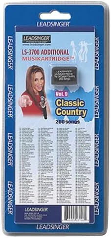کارتریج موسیقی کانتری کلاسیک Leadsinger LS-3C09 برای سیستم کارائوکه سری LS-3000 (شامل 200 آهنگ)