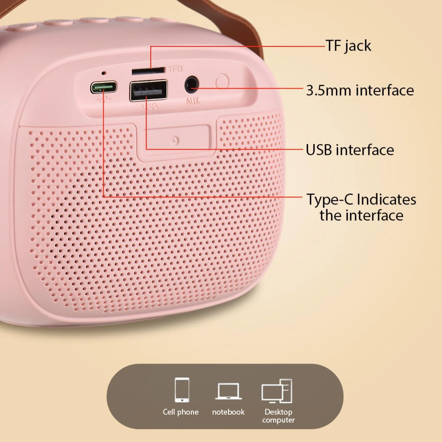 دستگاه کارائوکه Labymos، میکروفون بی سیم کوچک و مجموعه بلندگو با 2 میکروفون، مناسب جشن تولد، رومیزی، فضای باز، خانگی، مجموعه KTV، نور رنگی LED، میکروفون دستی، بلندگوی کارائوکه قابل حمل دستگاه کارائوکه Labymos، میکروفون بی سیم کوچک و مجموعه بلندگو با 2 میکروفون، مناسب جشن تولد، رومیزی، فضای باز، خانگی، مجموعه KTV، نور رنگی LED، میکروفون دستی، بلندگوی کارائوکه قابل حمل