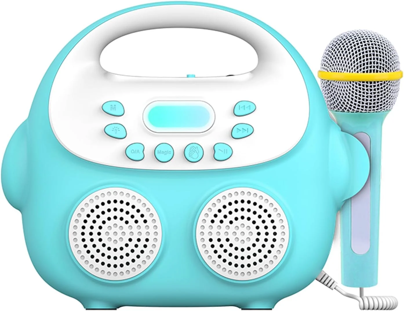 دستگاه کارائوکه قابل حمل Labymos PN-22 به همراه میکروفون، مناسب بزرگسالان و کودکان