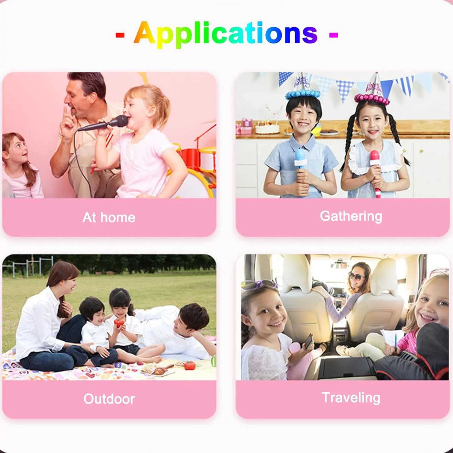دستگاه کارائوکه قابل حمل Labymos PN-22 به همراه میکروفون، مناسب بزرگسالان و کودکان دستگاه کارائوکه قابل حمل Labymos PN-22 به همراه میکروفون، مناسب بزرگسالان و کودکان