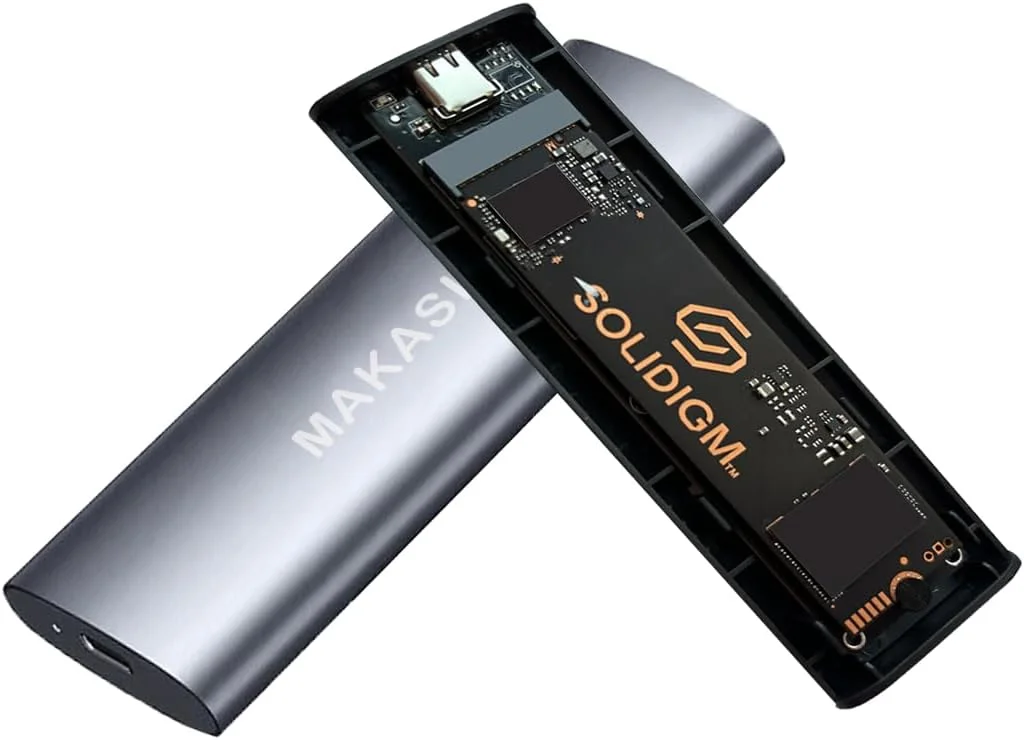 حافظه اس اس دی اکسترنال 512 گیگابایتی MAKASI تا 1050 مگابایت بر ثانیه، درایو حالت جامد قابل حمل با اس اس دی داخلی Solidigm، USB 3.2 Gen 2، فضای ذخیره سازی قابل اعتماد برای بازی، دانشجویان، متخصصان حافظه اس اس دی اکسترنال 512 گیگابایتی MAKASI تا 1050 مگابایت بر ثانیه، درایو حالت جامد قابل حمل با اس اس دی داخلی Solidigm، USB 3.2 Gen 2، فضای ذخیره سازی قابل اعتماد برای بازی، دانشجویان، متخصصان