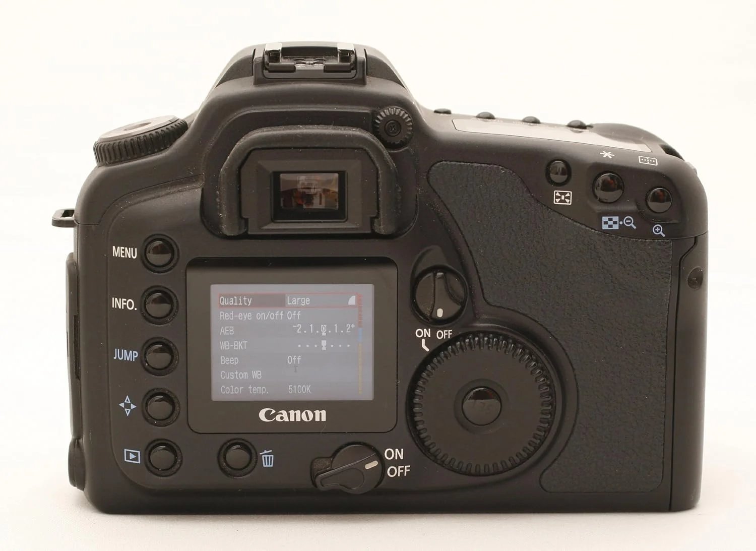 بدنه دوربین دیجیتال SLR کانن EOS 10D (دست دوم)