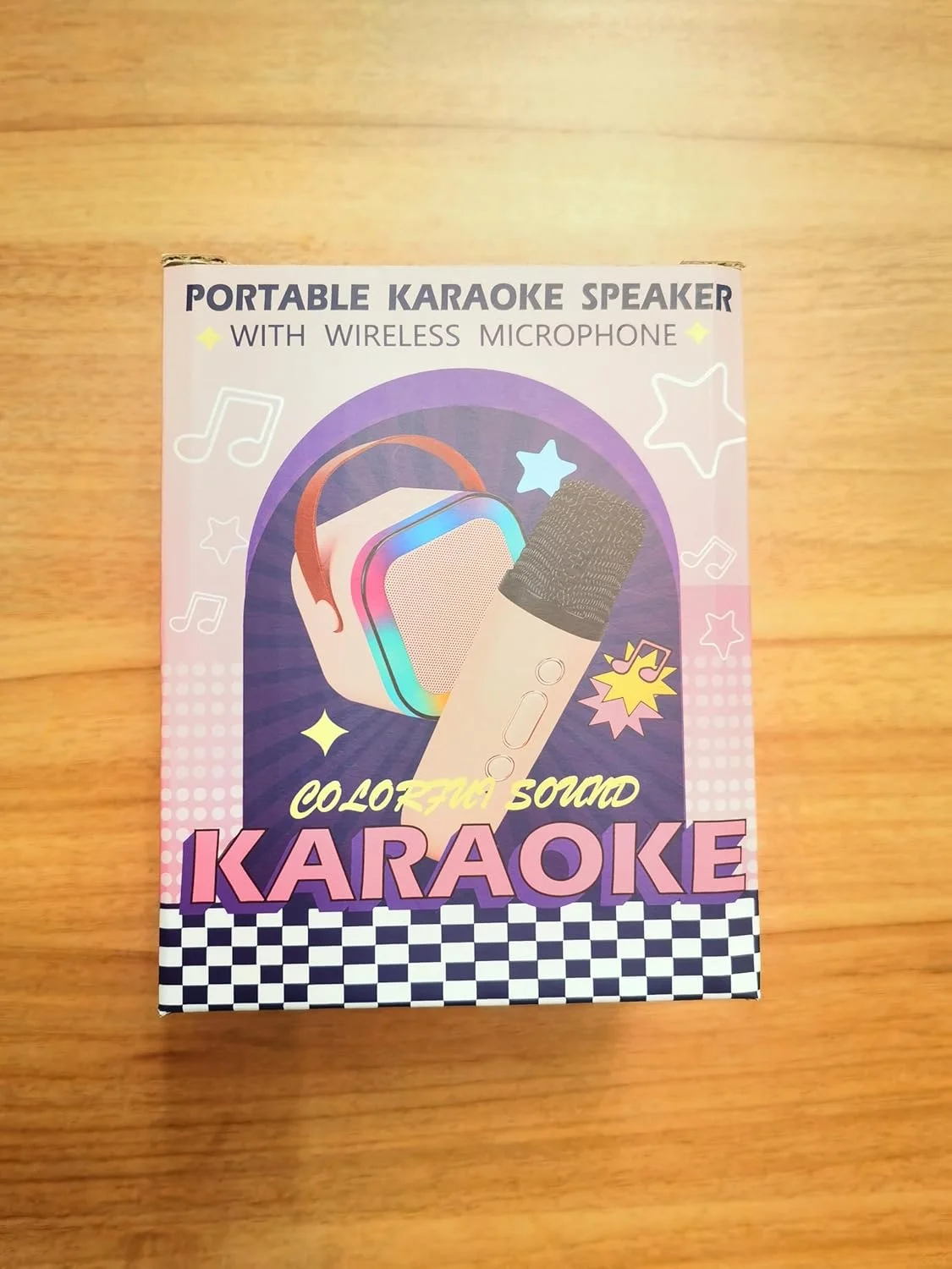 دستگاه کارائوکه کوچک برای کودکان و بزرگسالان، اسپیکر بلوتوث قابل حمل با 2 میکروفون بی سیم، هدیه تولد برای دختران 4 5 6 7 8 9 10 ساله (مشکی) دستگاه کارائوکه کوچک برای کودکان و بزرگسالان، اسپیکر بلوتوث قابل حمل با 2 میکروفون بی سیم، هدیه تولد برای دختران 4 5 6 7 8 9 10 ساله (مشکی)
