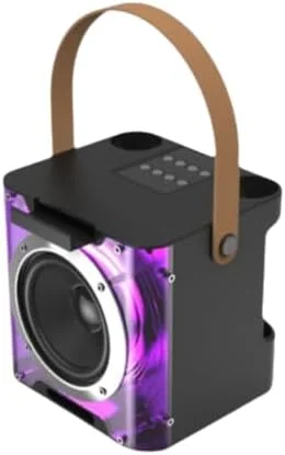 دستگاه کارائوکه با میکروفون، بلوتوث و میکروفون بی سیم برای بزرگسالان، دستگاه کارائوکه قابل حمل، دستگاه آواز خواندن با 3 میکروفون برای دختر، پسر، کودک، بزرگسال و مهمانی