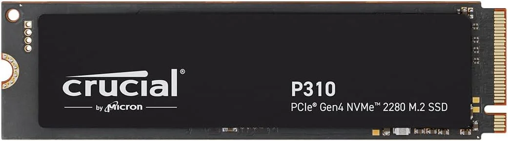 هارد درایو اس اس دی داخلی Crucial P310 4TB PCIe Gen4 NVMe M.2 2280 مناسب بازی، سرعت تا 7,100MB/s، سازگار با لپ تاپ و کامپیوتر رومیزی - CT4000P310SSD801 هارد درایو اس اس دی داخلی Crucial P310 4TB PCIe Gen4 NVMe M.2 2280 مناسب بازی، سرعت تا 7,100MB/s، سازگار با لپ تاپ و کامپیوتر رومیزی - CT4000P310SSD801