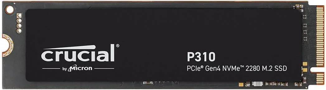 حافظه اس اس دی کروشیال P310 با ظرفیت 1 ترابایت، فرم فاکتور 2280، رابط PCIe Gen4، فناوری 3D NAND و پروتکل NVMe M.2 – سرعت خواندن تا 7,100 مگابایت بر ثانیه – ارتقا به نسل 4 – حافظه اس اس دی داخلی (PC) – مدل CT1000P310SSD801 حافظه اس اس دی کروشیال P310 با ظرفیت 1 ترابایت، فرم فاکتور 2280، رابط PCIe Gen4، فناوری 3D NAND و پروتکل NVMe M.2 – سرعت خواندن تا 7,100 مگابایت بر ثانیه – ارتقا به نسل 4 – حافظه اس اس دی داخلی (PC) – مدل CT1000P310SSD801