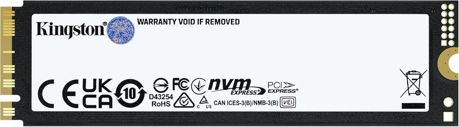 درایو SSD کینگستون FURY Renegade G5 PCIe 5.0 NVMe M.2 با ظرفیت 2 ترابایت مدل 2T-SFYR2S/2T0 درایو SSD کینگستون FURY Renegade G5 PCIe 5.0 NVMe M.2 با ظرفیت 2 ترابایت مدل 2T-SFYR2S/2T0