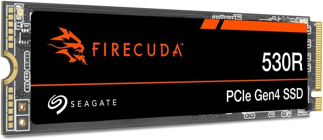 حافظه اس اس دی NVMe سیگیت FireCuda 530R با ظرفیت 4 ترابایت، مناسب برای PS5/PC، M.2 PCIe Gen4 ×4 NVMe 1.4، سرعت 7.300 مگابایت بر ثانیه، 3D-TLC-NAND، 640 TBW، مدل Refresh، ZP4000GM3A063 حافظه اس اس دی NVMe سیگیت FireCuda 530R با ظرفیت 4 ترابایت، مناسب برای PS5/PC، M.2 PCIe Gen4 ×4 NVMe 1.4، سرعت 7.300 مگابایت بر ثانیه، 3D-TLC-NAND، 640 TBW، مدل Refresh، ZP4000GM3A063