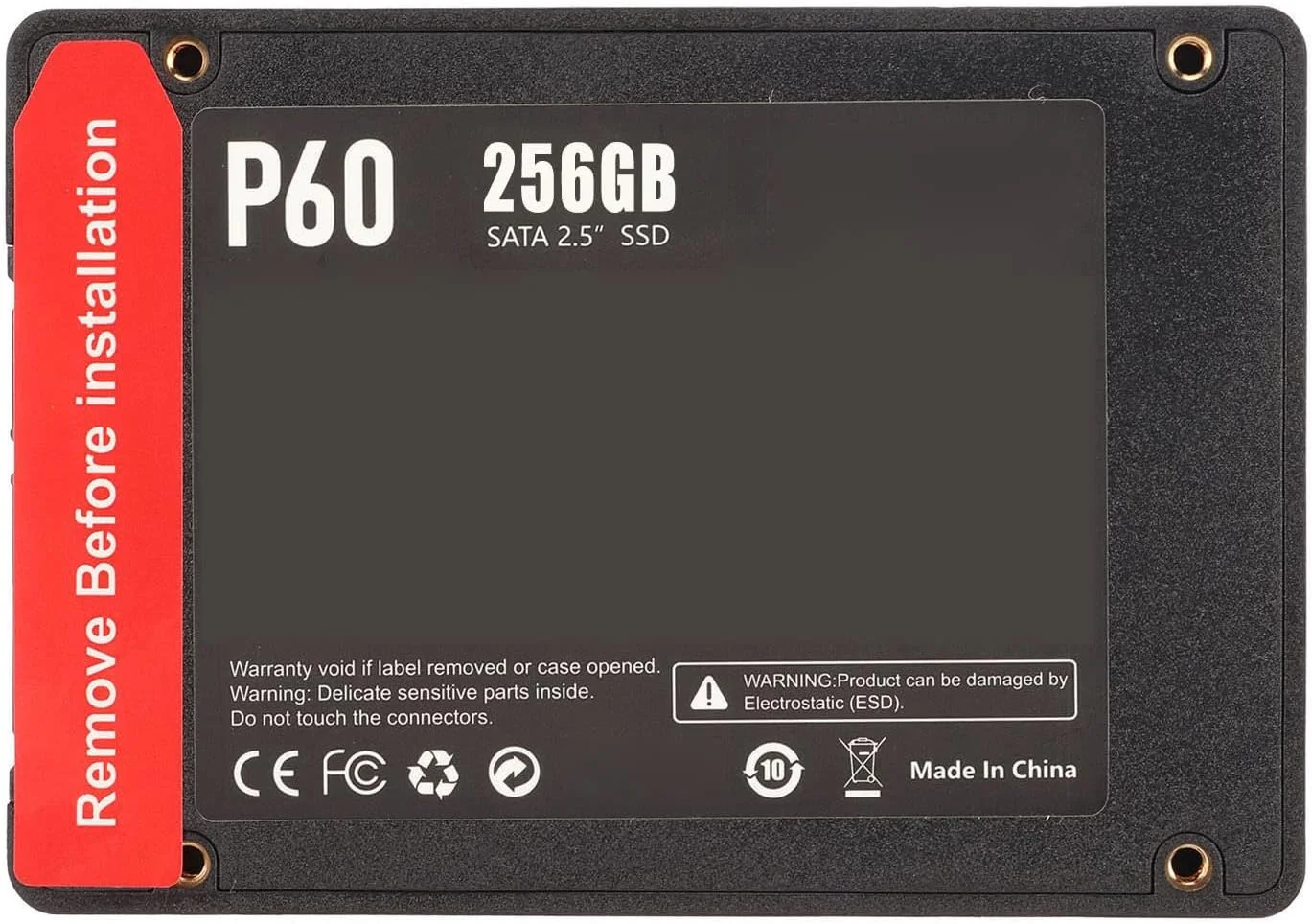 درایو حالت جامد 2.5 اینچی SATA 3.0 با سرعت خواندن 550 مگابایت بر ثانیه و سرعت نوشتن 500 مگابایت بر ثانیه، مناسب برای ویندوز 10/8.1/8/7، برای لپ تاپ OS X 10.4 یا بالاتر، برای لینوکس (256 گیگابایت) درایو حالت جامد 2.5 اینچی SATA 3.0 با سرعت خواندن 550 مگابایت بر ثانیه و سرعت نوشتن 500 مگابایت بر ثانیه، مناسب برای ویندوز 10/8.1/8/7، برای لپ تاپ OS X 10.4 یا بالاتر، برای لینوکس (256 گیگابایت)