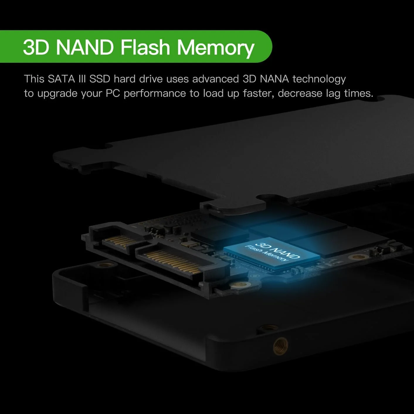 هارد اس اس دی 480 گیگابایتی HIKVISION سری C100، 2.5 اینچی TLC/SATA III، سرعت خواندن/نوشتن تا 420/550 مگابایت بر ثانیه