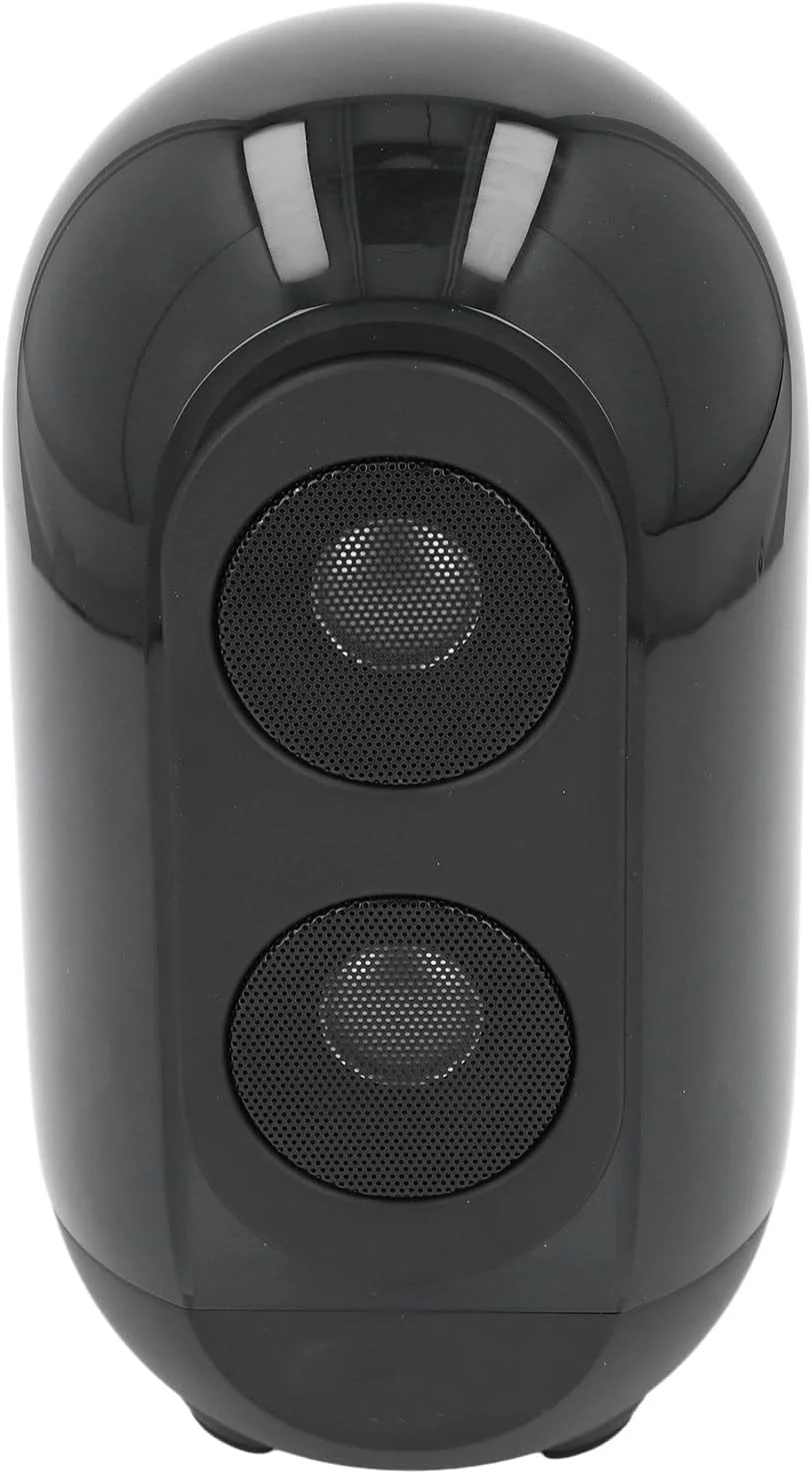 دستگاه کارائوکه، اسپیکر قابل حمل کارائوکه با 2 میکروفون نور رنگارنگ، ست اسپیکر KTV خانگی برای مهمانی