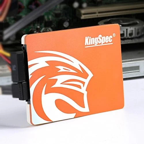درایو حالت جامد داخلی KingSpec SSD 128GB 2.5" SATA3 برای کامپیوتر، لپ تاپ، مک مدل P3-128