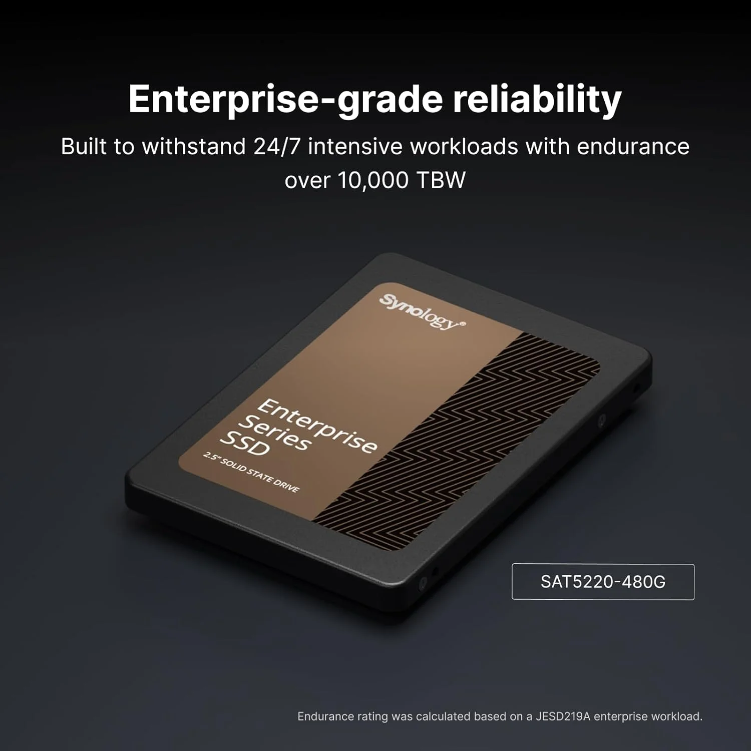 درایو حالت جامد 2.5 اینچی SATA سینولوژی SAT5220 با ظرفیت 480 گیگابایت (SAT5220-480G) درایو حالت جامد 2.5 اینچی SATA سینولوژی SAT5220 با ظرفیت 480 گیگابایت (SAT5220-480G)