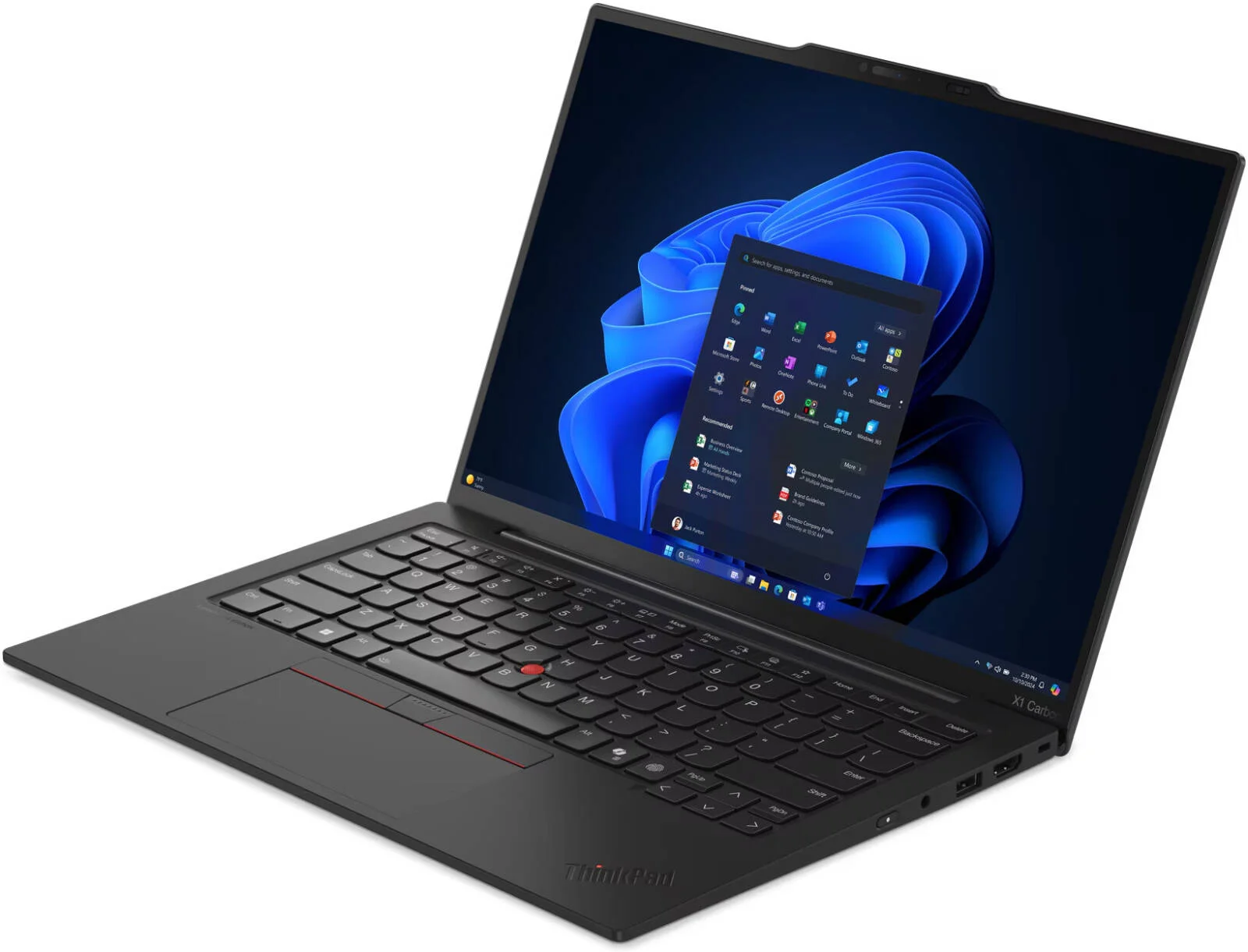 لپ تاپ Lenovo Aura Edition ThinkPad X1 Carbon Gen 13، صفحه نمایش 14 اینچی 2.8K OLED 120 هرتز، پردازنده Intel Core Ultra 7 258V، رم 32 گیگابایتی، SSD 2 ترابایتی، گرافیک Intel Arc، صفحه کلید انگلیسی، Windows 11 Pro، مشکی | 21NS0013US