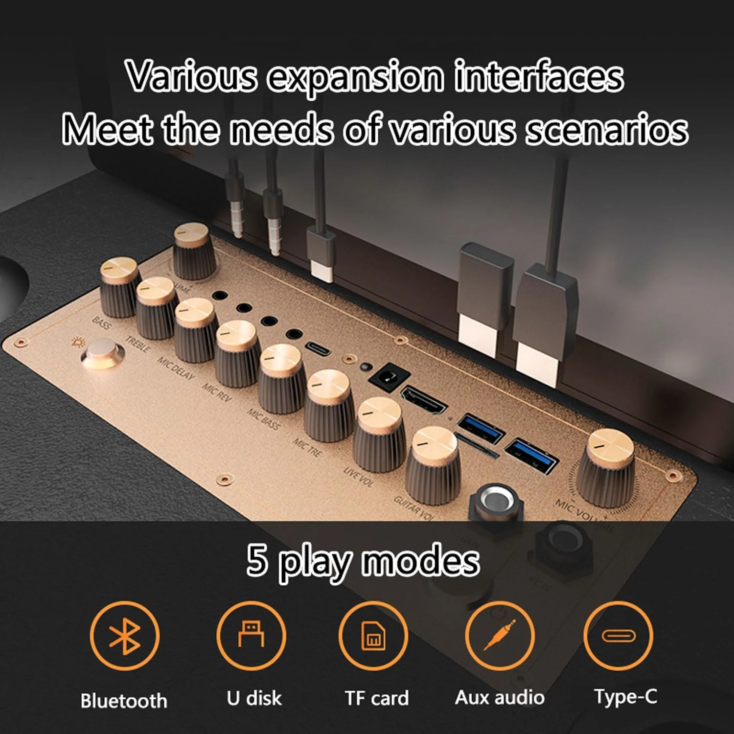 دستگاه کارائوکه بلوتوث قابل حمل، دستگاه مینی KTV حرفه ای با تبلت لمسی 14 اینچی، 2 میکروفون بی سیم، بلندگوی LED رنگی تاشو با باتری لیتیومی 10 آمپر (سفید)
