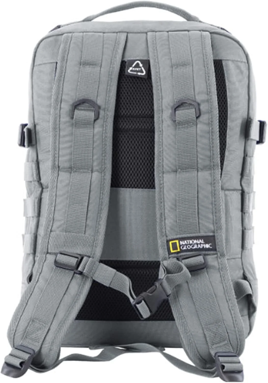 کوله پشتی کامپیوتر کوچک نشنال جئوگرافیک مدل Rocket خاکستری، خاکستری، M