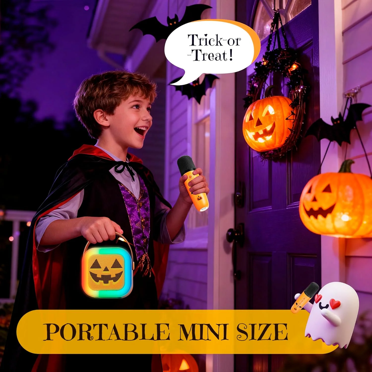 دستگاه کارائوکه کوچک IROO (کدو تنبل)