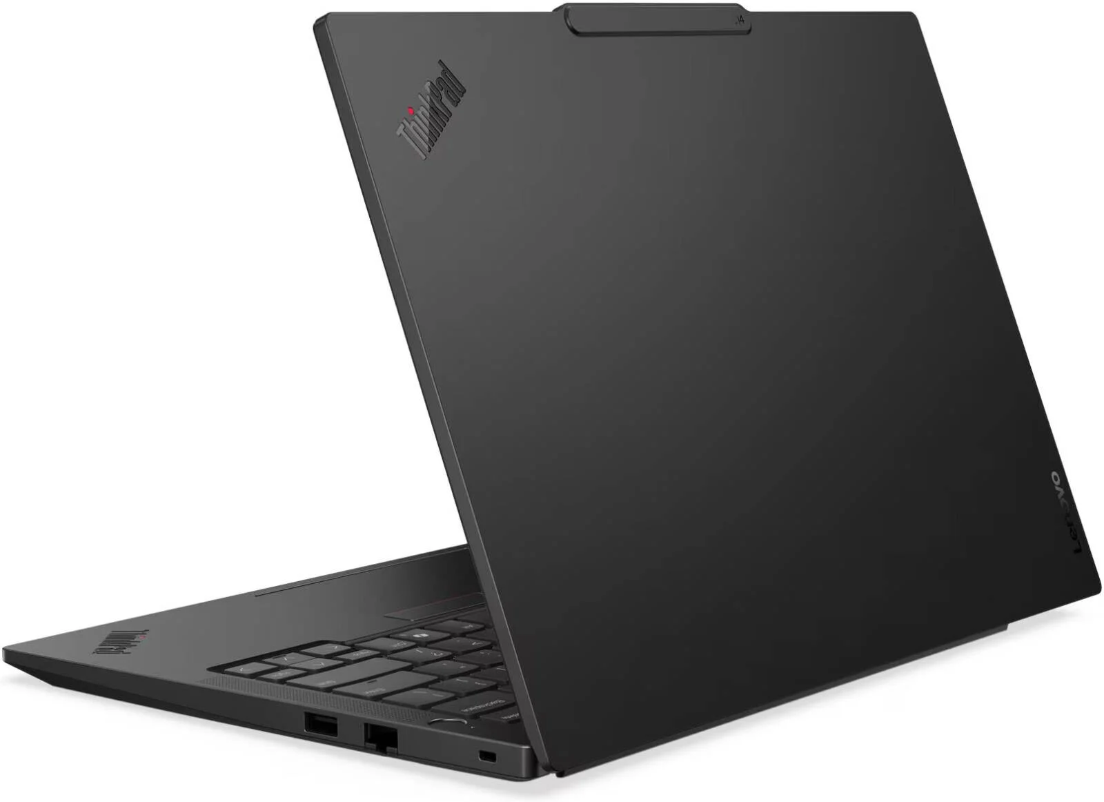 لپ تاپ Lenovo ThinkPad E14 Gen 7، صفحه نمایش 14 اینچی WUXGA IPS، پردازنده Intel Core Ultra 7 255H، رم 16 گیگابایتی، SSD 512 گیگابایتی، گرافیک Intel، صفحه کلید انگلیسی با نور پس زمینه، Free Dos، مشکی | 21SX0066GQ