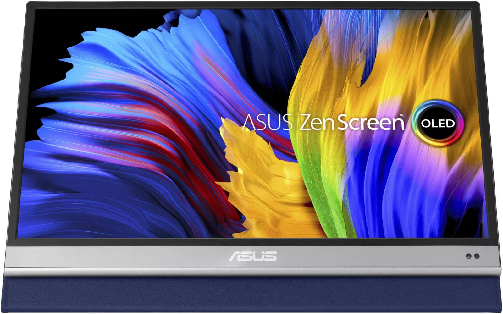 مانیتور قابل حمل ASUS ZenScreen OLED MQ13AH با ابعاد ۱۳.۳ اینچ FHD، زمان پاسخگویی ۱ میلیثانیه، OLED، پوشش ۱۰۰٪ DCI-P3، HDR-10، حسگر مجاورت، کاور هوشمند، USB-C، Mini HDMI، نقرهای | 90LM07EV-B01170 مانیتور قابل حمل ASUS ZenScreen OLED MQ13AH با ابعاد ۱۳.۳ اینچ FHD، زمان پاسخگویی ۱ میلیثانیه، OLED، پوشش ۱۰۰٪ DCI-P3، HDR-10، حسگر مجاورت، کاور هوشمند، USB-C، Mini HDMI، نقرهای | 90LM07EV-B01170