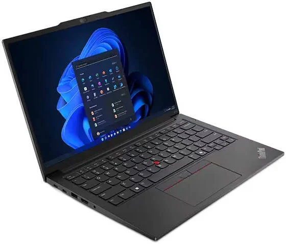 لپ تاپ Lenovo ThinkPad E14 Gen 6، صفحه نمایش 14 اینچی WUXGA IPS، پردازنده Intel Core Ultra 7 155H، رم 16 گیگابایتی، SSD 512 گیگابایتی، گرافیک Intel Arc، نور پس زمینه صفحه کلید ENG-ARB، FreeDos، مشکی | 21M70024GR