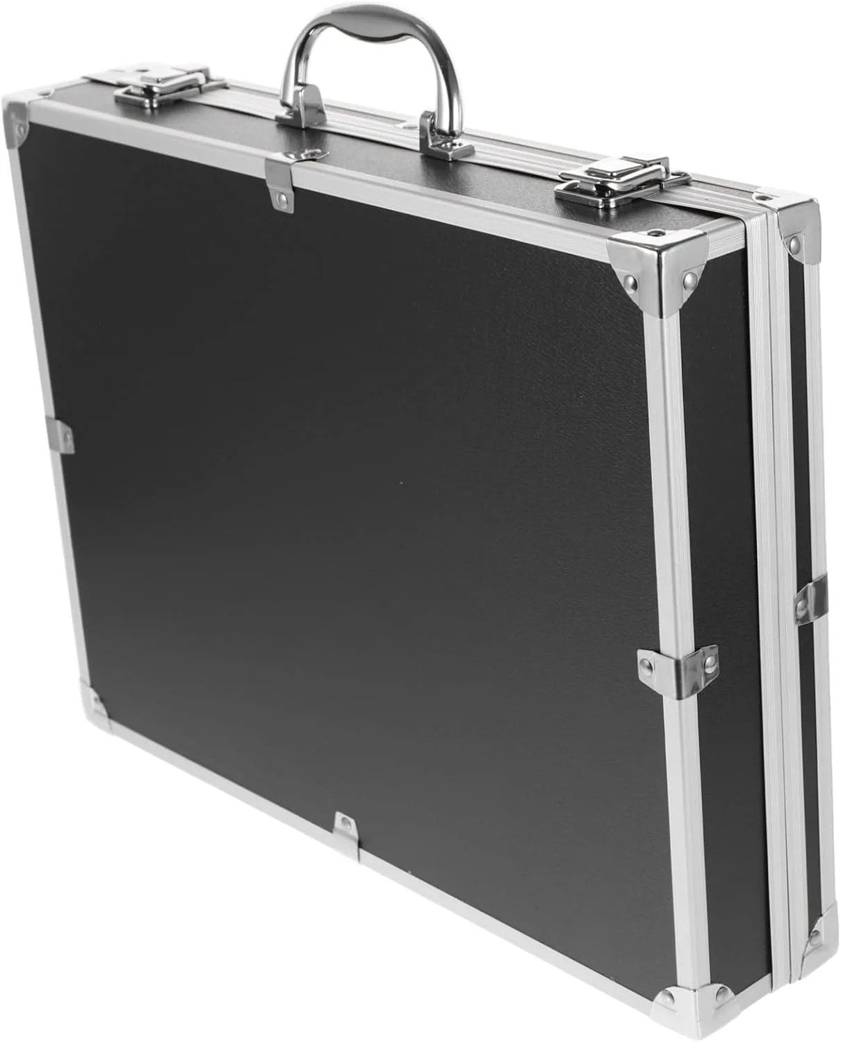 کیف حمل ابزار اندازه گیری ERINGOGO 08 | کیف پرواز | کیف آلیاژ آلومینیوم | جعبه نگهداری دوربین با فوم | 285mm x 370mm x 75mm، مشکی، 37x28.5x7.5cm، خودرو