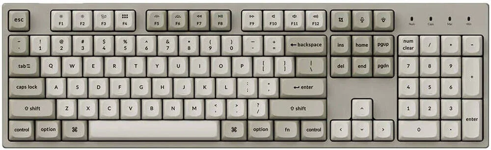 کیبورد مکانیکی سفارشی Keychron C2 Pro 8K QMK با سیم، نرخ نظرسنجی 8000 هرتز، طرح‌بندی انگلیسی-عربی، سوئیچ Keychron Super Banana، نور پس‌زمینه RGB، قابلیت تعویض سریع، کلیدهای PBT دوتایی، سفید | C2PX-M1-AR