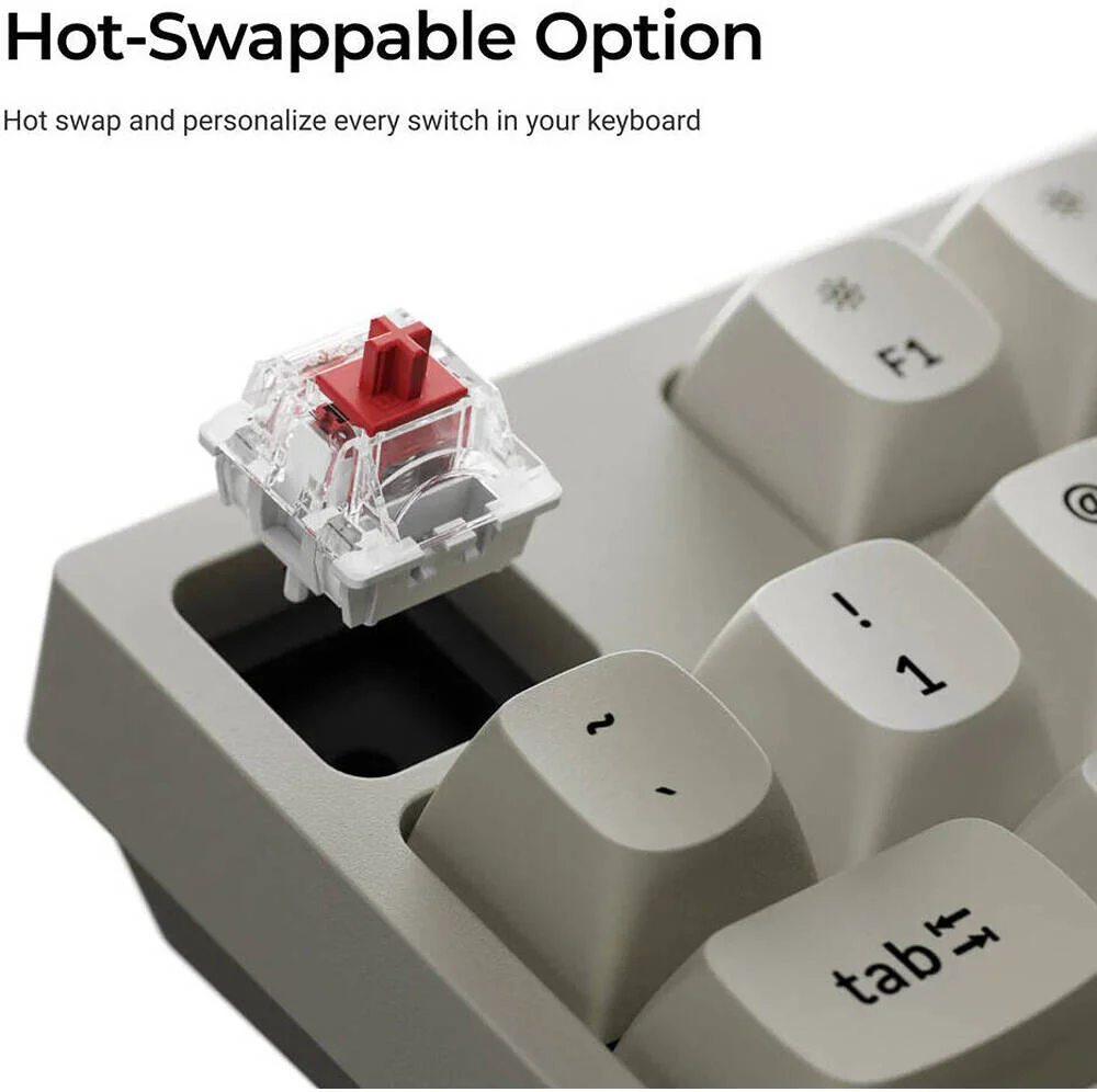 کیبورد مکانیکی سفارشی Keychron C2 Pro 8K QMK با سیم، نرخ نظرسنجی 8000 هرتز، طرحبندی انگلیسی-عربی، سوئیچ Keychron Super Banana، نور پسزمینه RGB، قابلیت تعویض سریع، کلیدهای PBT دوتایی، سفید | C2PX-M1-AR کیبورد مکانیکی سفارشی Keychron C2 Pro 8K QMK با سیم، نرخ نظرسنجی 8000 هرتز، طرحبندی انگلیسی-عربی، سوئیچ Keychron Super Banana، نور پسزمینه RGB، قابلیت تعویض سریع، کلیدهای PBT دوتایی، سفید | C2PX-M1-AR