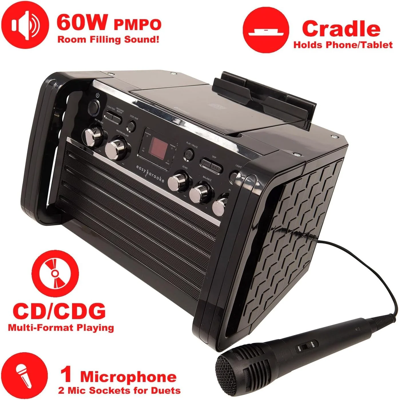 دستگاه کارائوکه بلوتوثی EK مدل EKS213BT دستگاه کارائوکه بلوتوثی EK مدل EKS213BT