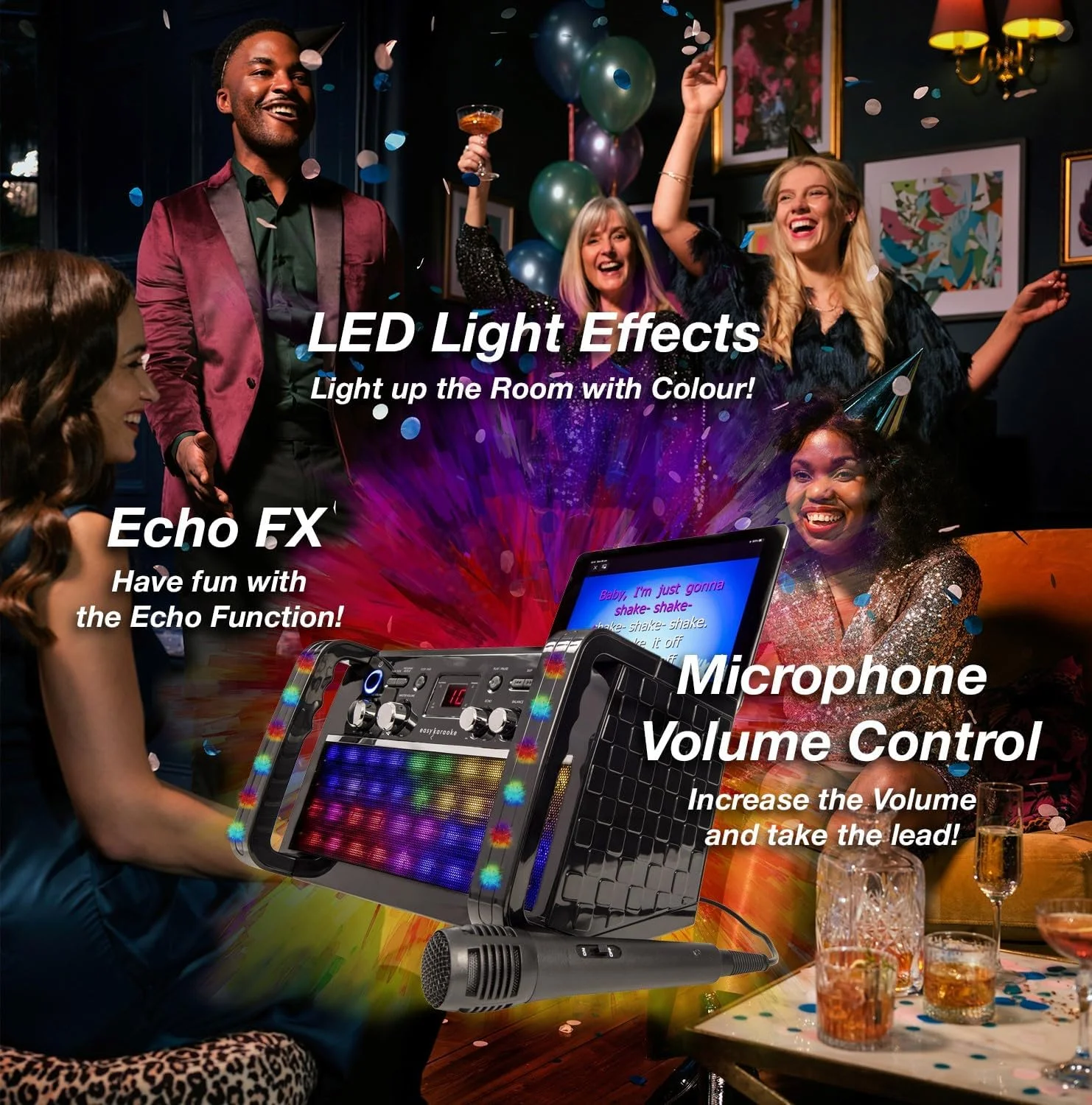 دستگاه کارائوکه بلوتوثی EK مدل EKS213BT دستگاه کارائوکه بلوتوثی EK مدل EKS213BT