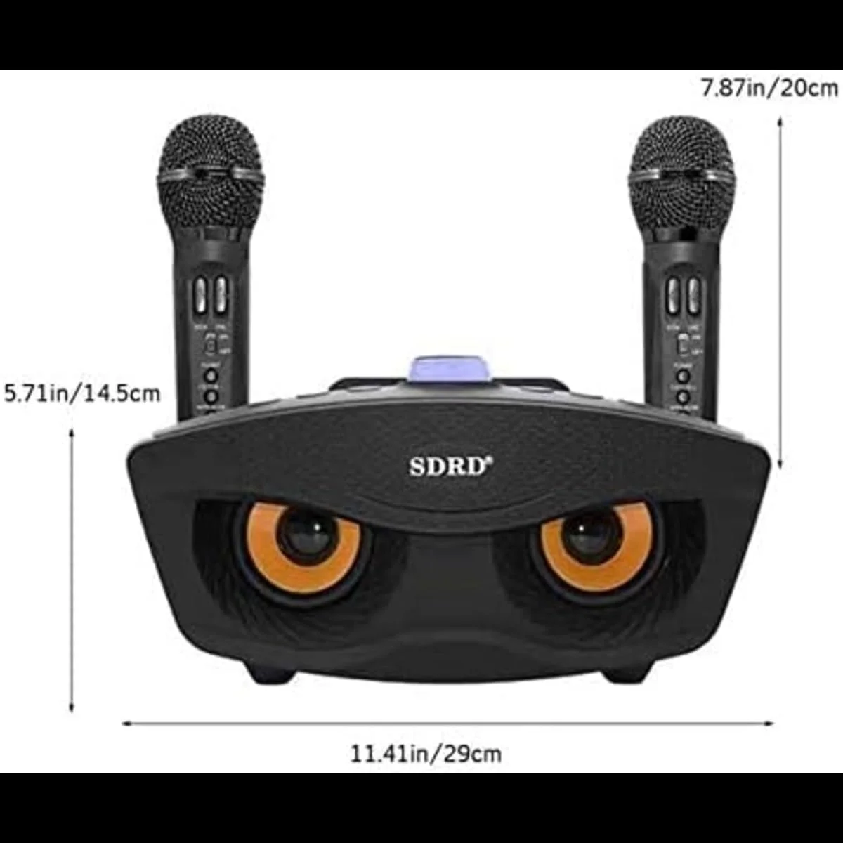 سیستم میکروفون بی سیم دوگانه با میکسر - میکروفون های دستی دو کاناله حرفه ای برای دی جی، کلیسا، عروسی، مهمانی خانگی، سخنرانی - صدای شفاف - ایده آل برای رویدادها و گردهمایی ها