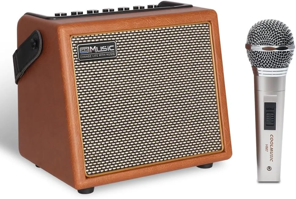 دستگاه کارائوکه کول‌موزیک BP Sing با 1 میکروفون، اسپیکر بلوتوث قابل حمل با پشتیبانی از OTG، USB، AUX، Rec، TWS، سیستم کارائوکه برای کارائوکه، مهمانی، سیستم PA برای بزرگسالان/کودکان